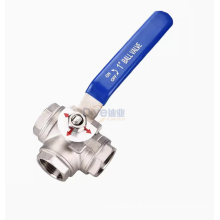 3 Way Ball Valve Handle Lever Type